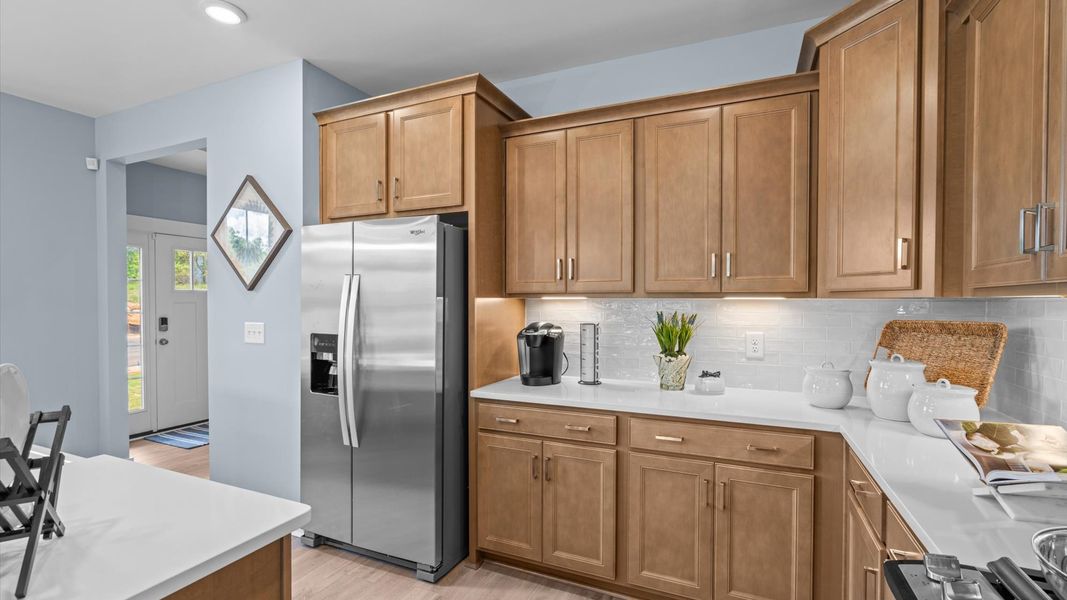 Furnished interior view inside a new home in Village at Midway, Anderson (Image 7).