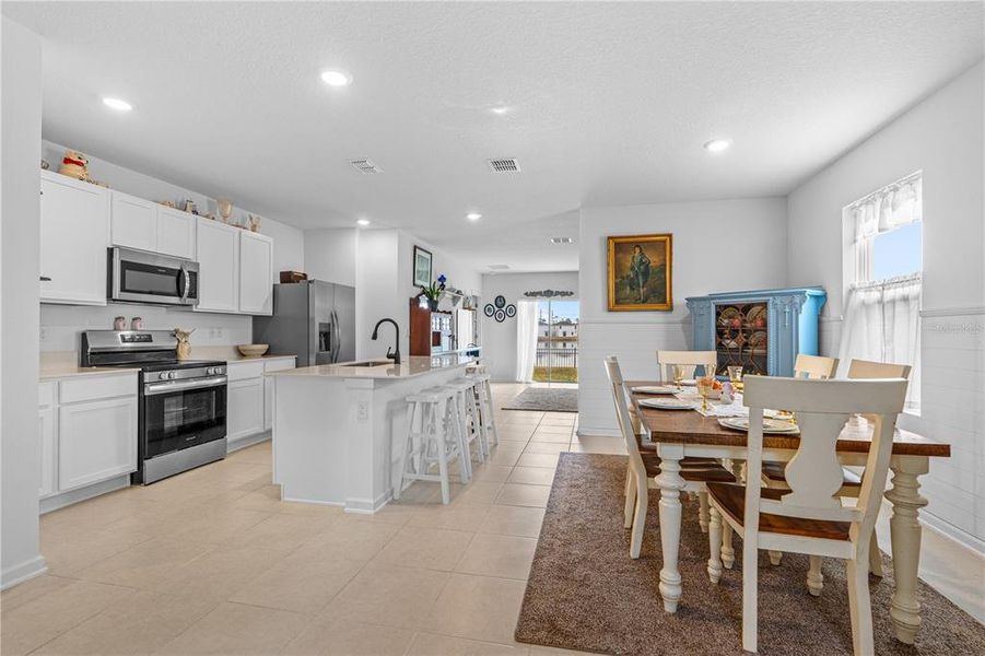 Furnished interior view inside a new home in Preserve at LPGA, Daytona Beach (Image 32).
