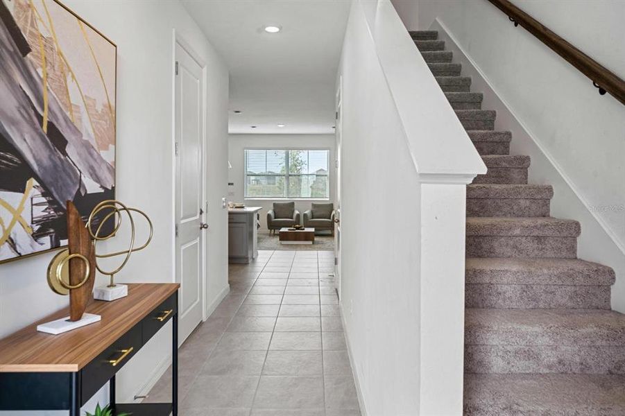 Furnished interior view inside a new home in , Davenport (Image 14). Furnished interior view inside a new home in , Davenport (Image 14).