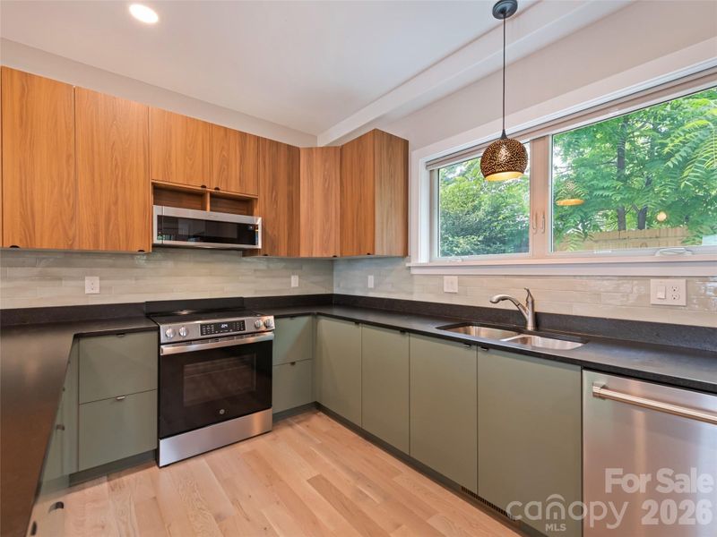 Furnished interior view inside a new home in , Asheville (Image 12).