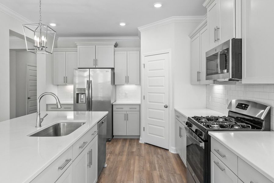 Furnished interior view inside a new home in , Summerville (Image 5).
