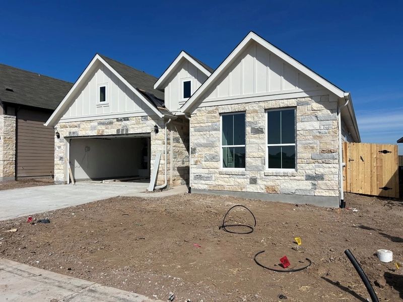 In-progress construction of a new home in Willow Springs, Buda, TX (Image 27).