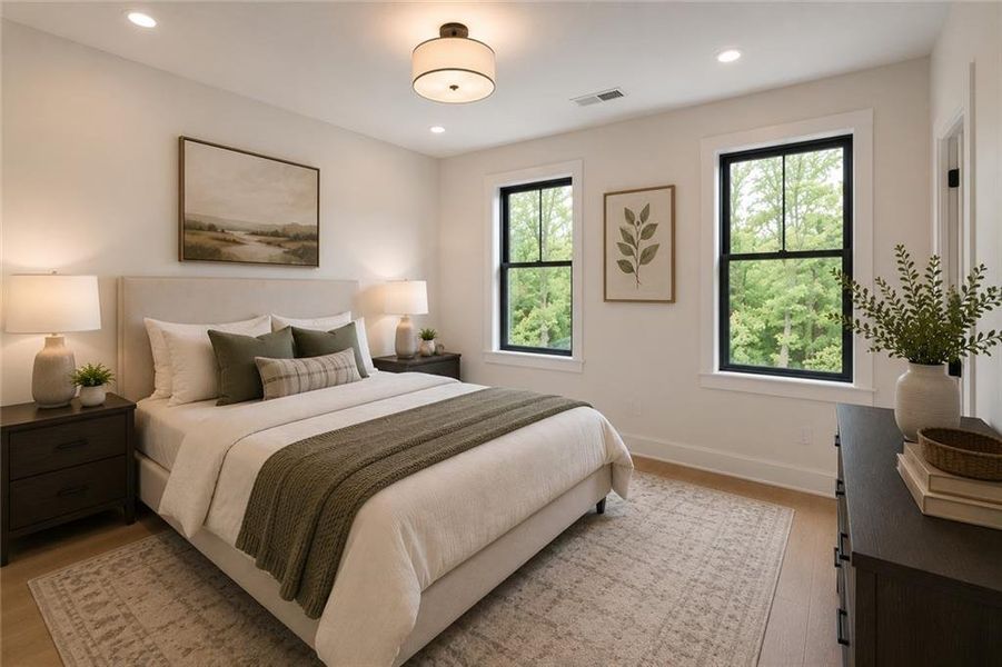 Furnished interior view inside a new home in , McDonough (Image 12).