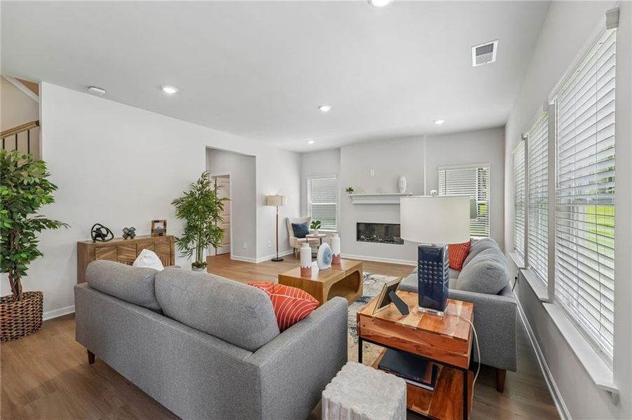 Furnished interior view inside a new home in Manning Mill, Adairsville (Image 16).