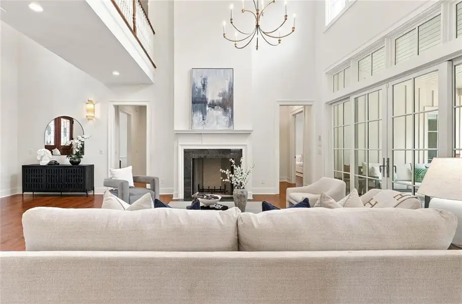 Furnished interior view inside a new home in , Sandy Springs (Image 9).