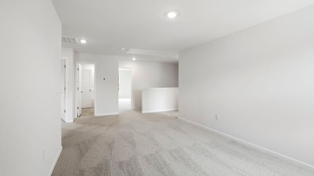 Spacious, unfurnished interior of a new home in Woodglen, Piedmont (Image 27). Spacious, unfurnished interior of a new home in Woodglen, Piedmont (Image 27).