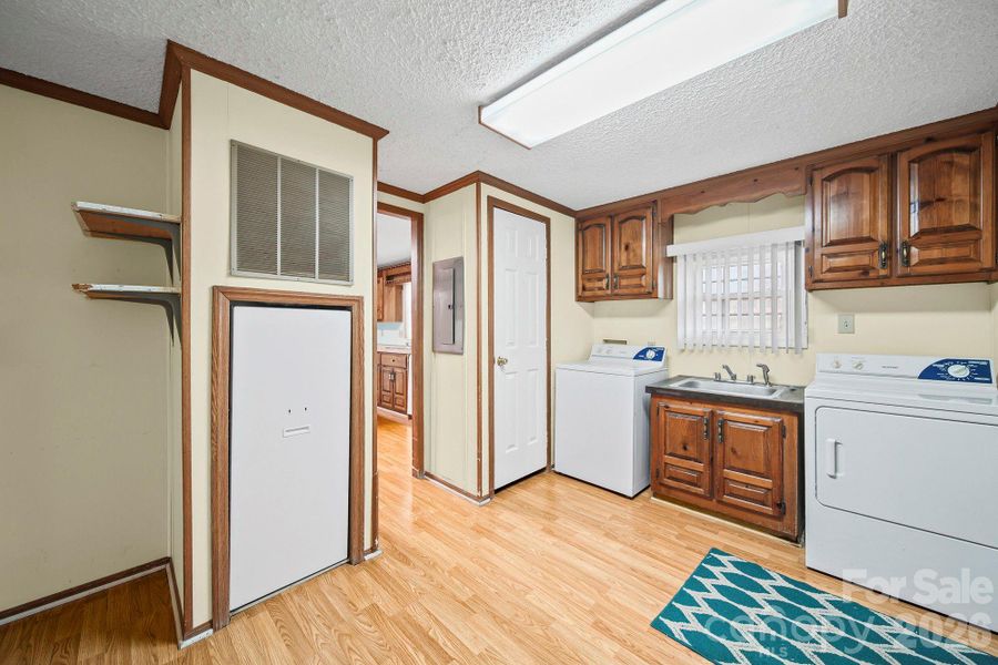 Furnished interior view inside a new home in , Clover (Image 8).