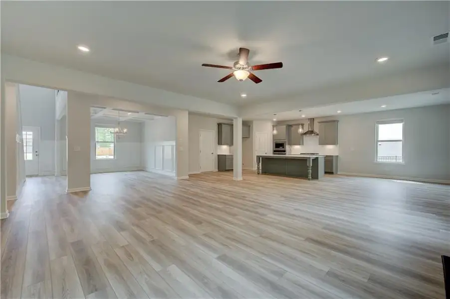 Spacious, unfurnished interior of a new home in Cambria at Traditions, Hampton (Image 16).