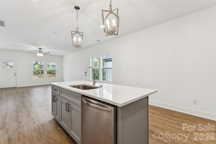 Furnished interior view inside a new home in , Spencer (Image 9). Furnished interior view inside a new home in , Spencer (Image 9).