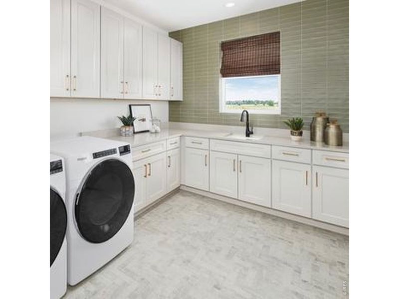 Furnished interior view inside a new home in , Timnath (Image 16).