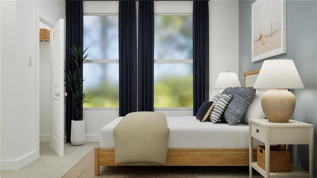 Furnished interior view inside a new home in Meadow Pointe, Groveland (Image 7).