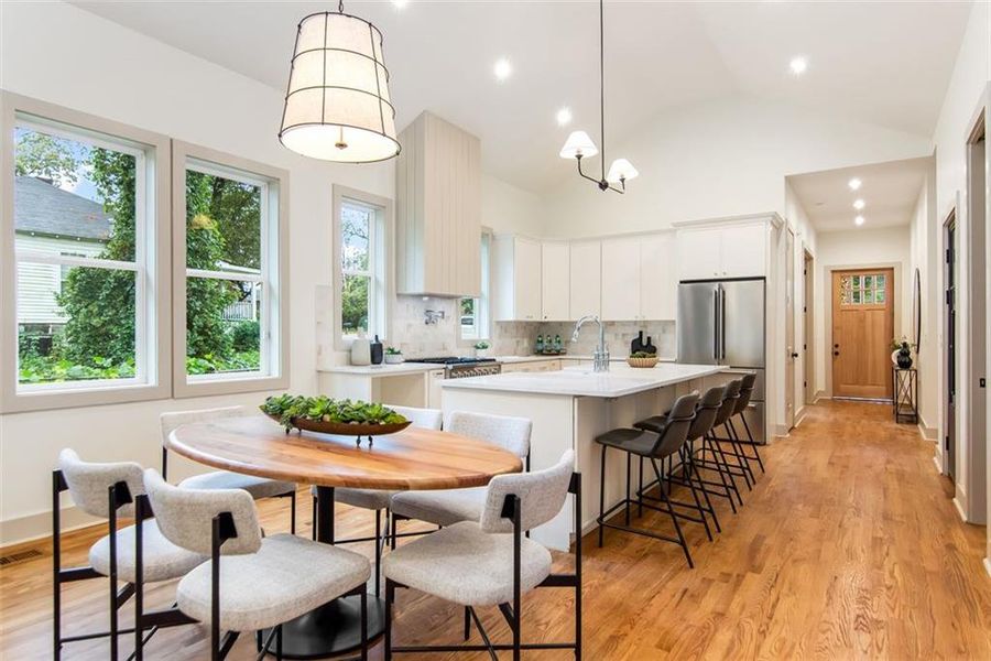 Furnished interior view inside a new home in , Atlanta (Image 34).