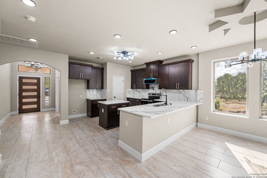 Furnished interior view inside a new home in , San Antonio (Image 4). Furnished interior view inside a new home in , San Antonio (Image 4).