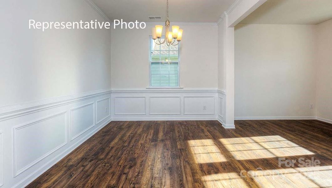 Spacious, unfurnished interior of a new home in Secrest Commons, Monroe (Image 23).