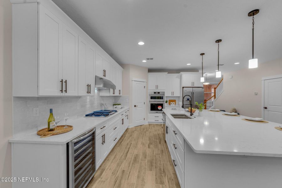 Furnished interior view inside a new home in , Jacksonville (Image 38).