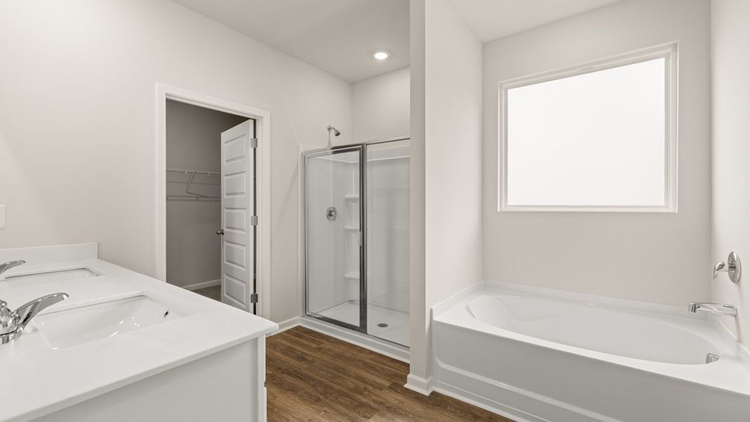 Furnished interior view inside a new home in Kingston Ranch at Lake Oconee, Buckhead (Image 8).