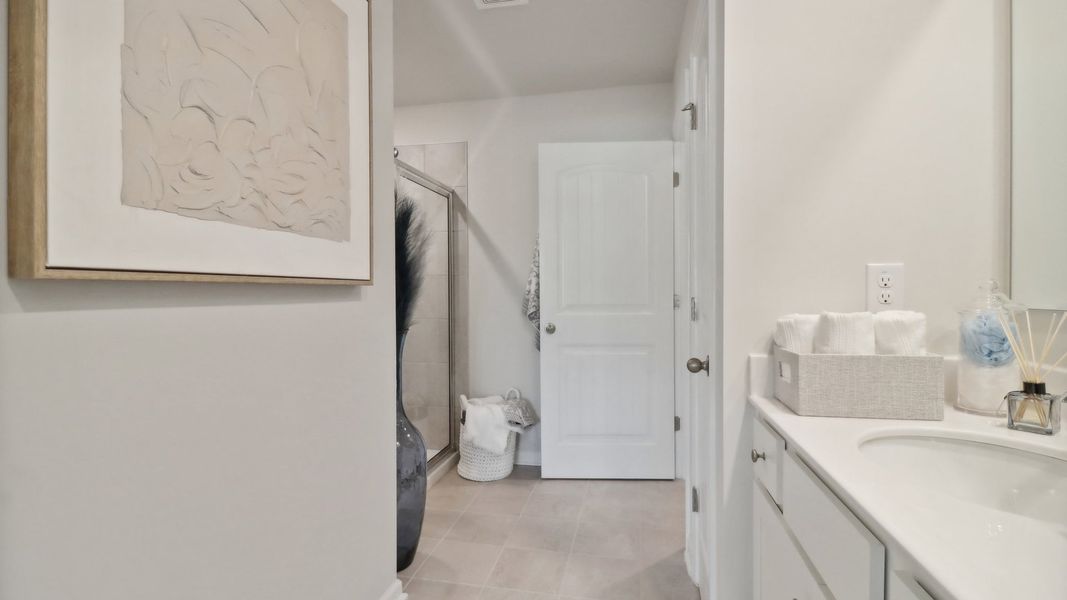 Furnished interior view inside a new home in Townes at Asbury, Hapeville (Image 23). Furnished interior view inside a new home in Townes at Asbury, Hapeville (Image 23).