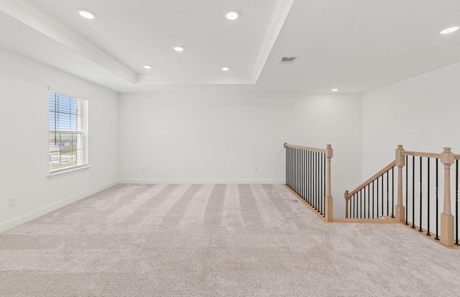 Spacious, unfurnished interior of a new home in Patterson Ranch, Georgetown (Image 14).