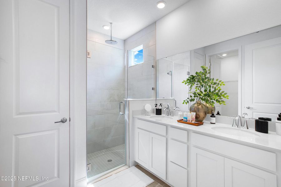 Furnished interior view inside a new home in Stillwater | Active Adult 55+: Stillwater (40s) - Royal Collection, St. Johns (Image 16). Furnished interior view inside a new home in Stillwater | Active Adult 55+: Stillwater (40s) - Royal Collection, St. Johns (Image 16).