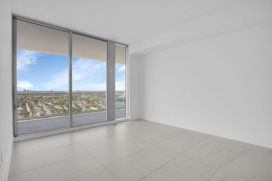 View from owner's suite