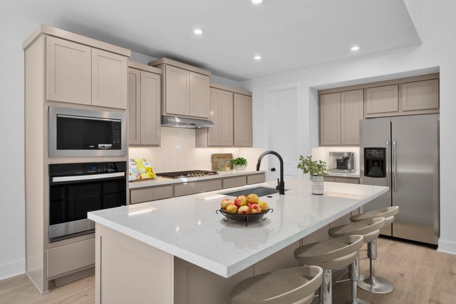 Light & Bright Kitchen - Virtually Staged
