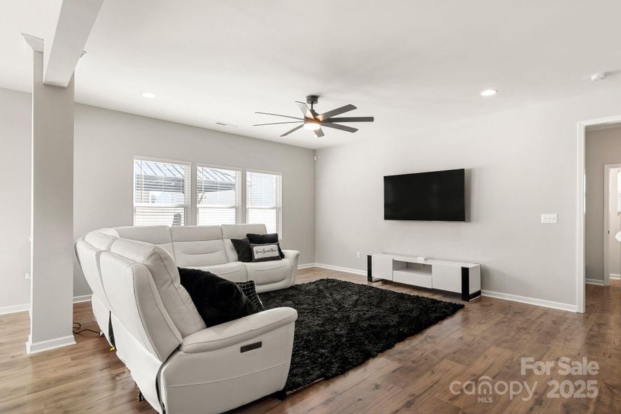 Furnished interior view inside a new home in , York (Image 35). Furnished interior view inside a new home in , York (Image 35).