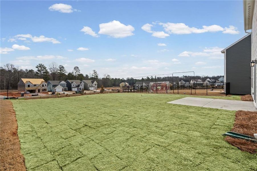 Exterior details and patio area of a home in Twin Lakes, Hoschton (Image 4). Exterior details and patio area of a home in Twin Lakes, Hoschton (Image 4).