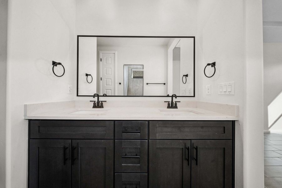 Representative furnished interior of a home built from the Prado by Hakes Brothers in Paseo Del Este, El Paso (Image 8).