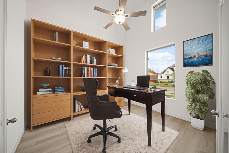 Furnished interior view inside a new home in Valencia 70', Manvel (Image 8). Furnished interior view inside a new home in Valencia 70', Manvel (Image 8).