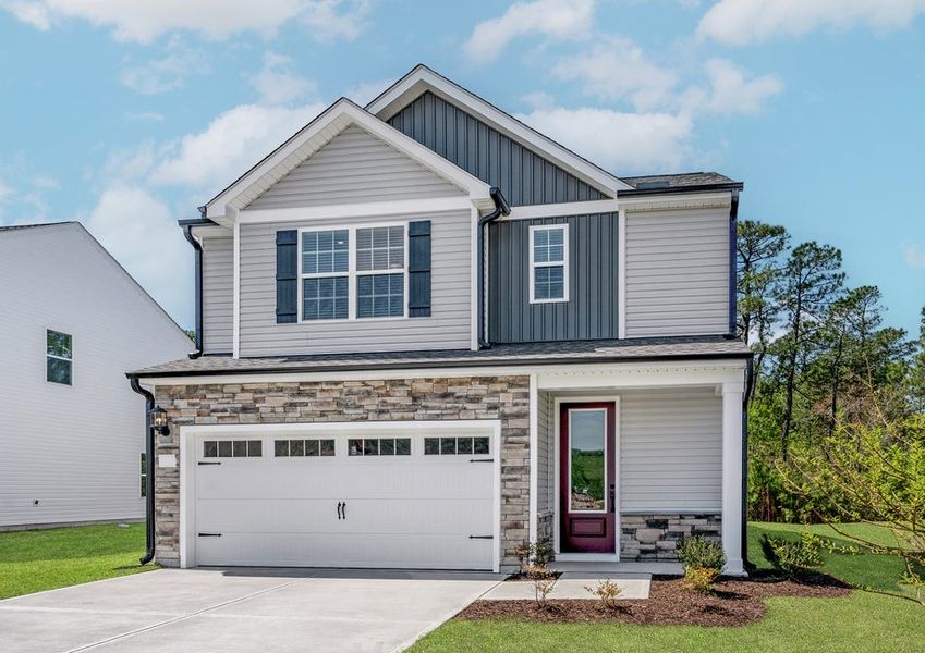 Angled view of the Carolina