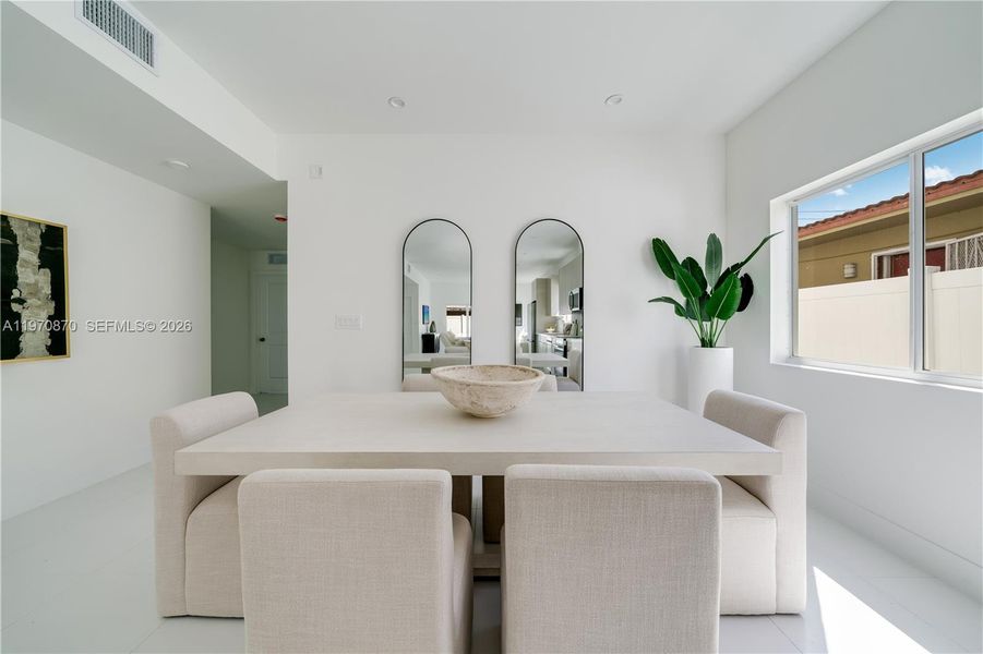 Furnished interior view inside a new home in , Miami (Image 12). Furnished interior view inside a new home in , Miami (Image 12).