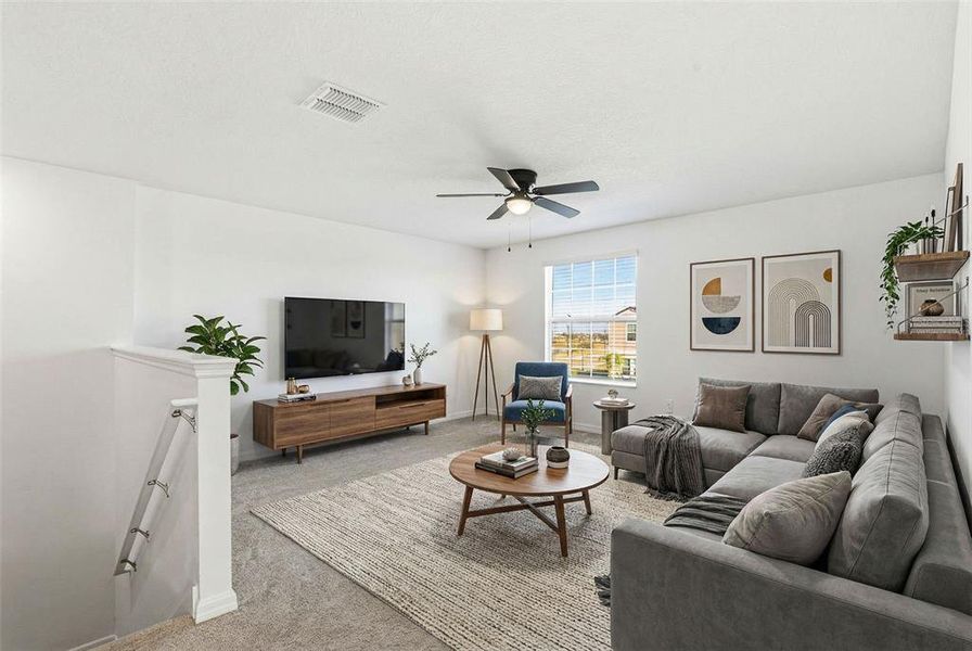 Furnished interior view inside a new home in Prosperity Lakes, Parrish (Image 15).