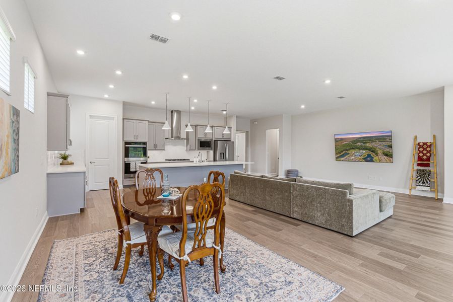 Furnished interior view inside a new home in RiverTown, St. Johns (Image 7).