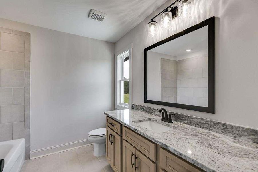 Furnished interior view inside a new home in The Meadows at Lake Circle, Buchanan (Image 14).