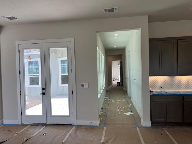 In-progress construction of a new home in Easton Park, Austin, TX (Image 32).