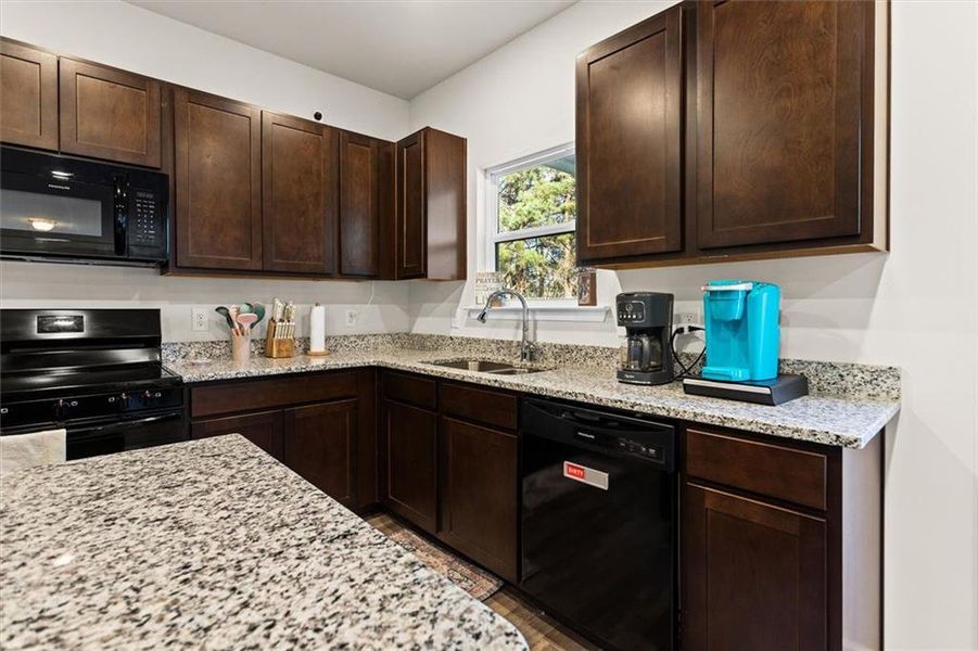 Furnished interior view inside a new home in Garrett Preserve, Hiram (Image 17).
