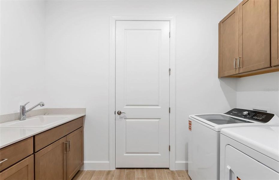 Furnished interior view inside a new home in Shores at Stillwater, Englewood (Image 12).
