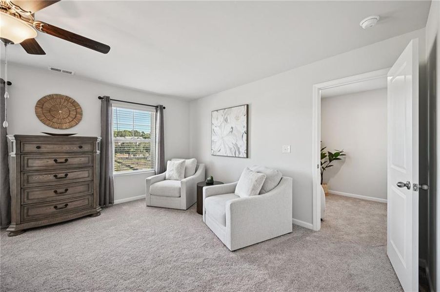 Furnished interior view inside a new home in , Woodstock (Image 40).