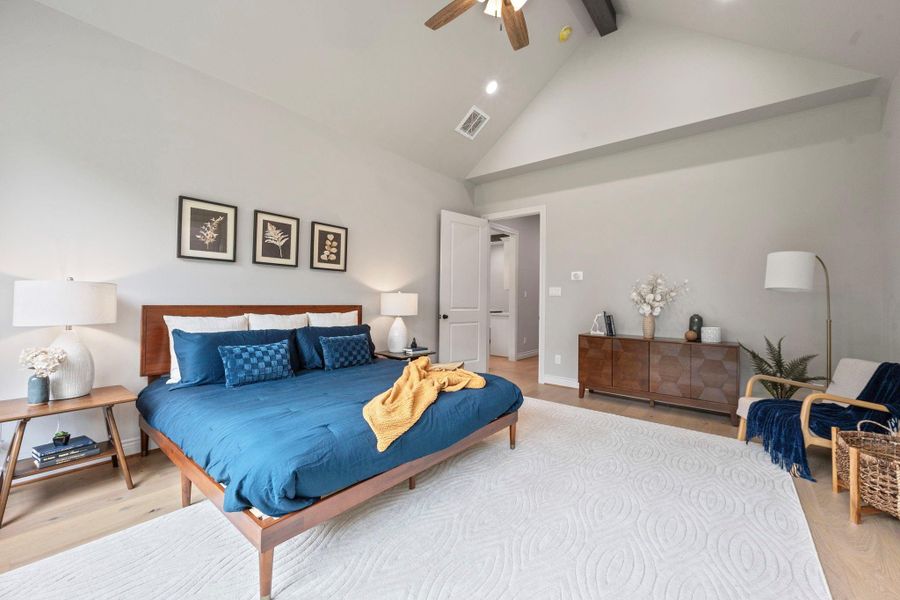 Furnished interior view inside a new home in , College Station (Image 12).