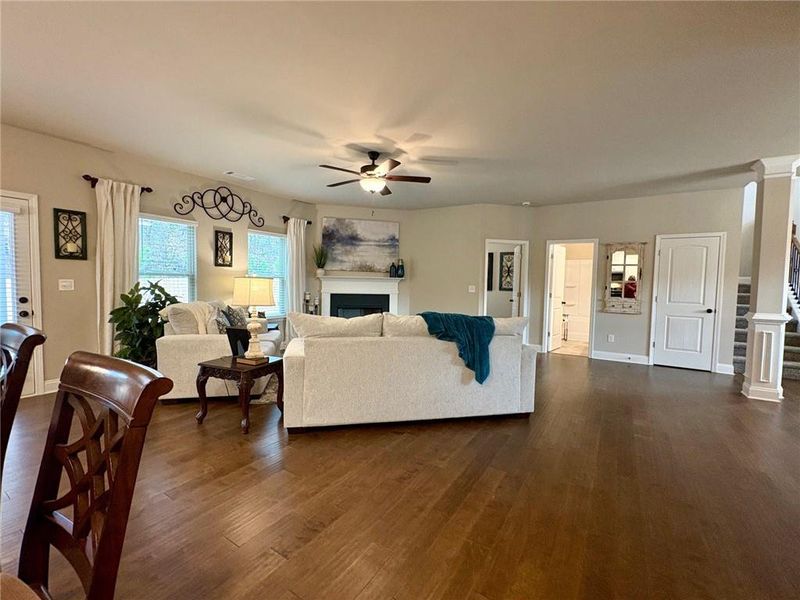 Furnished interior view inside a new home in , Grayson (Image 11).