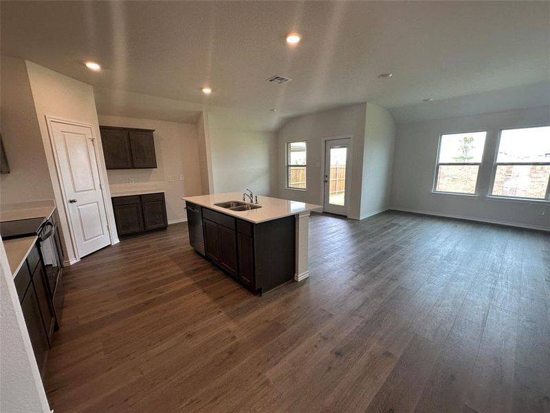 Furnished interior view inside a new home in Cartwright Ranch, Crandall (Image 8). Furnished interior view inside a new home in Cartwright Ranch, Crandall (Image 8).
