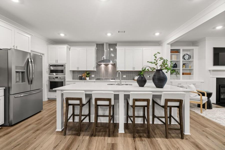 Furnished interior view inside a new home in Twelve Parks 55+, Sharpsburg (Image 14).