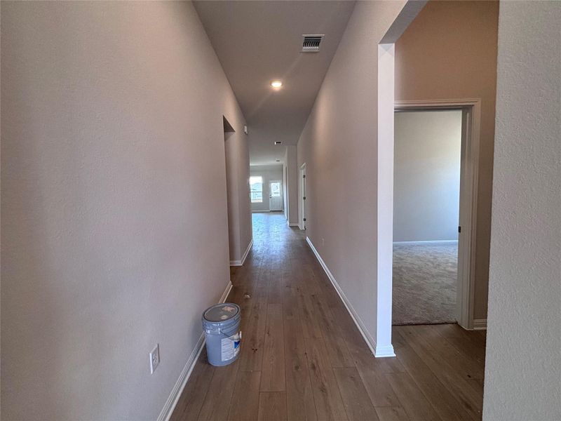 Spacious, unfurnished interior of a new home in The Colony, Bastrop (Image 19). Spacious, unfurnished interior of a new home in The Colony, Bastrop (Image 19).