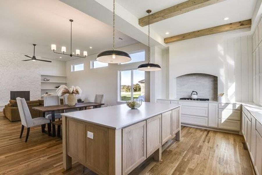 Furnished interior view inside a new home in , Midlothian (Image 16). Furnished interior view inside a new home in , Midlothian (Image 16).