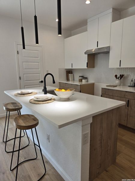 Furnished interior view inside a new home in , San Antonio (Image 32).