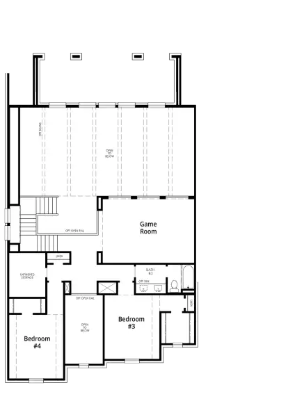 Upstairs Floor Plan Upstairs Floor Plan