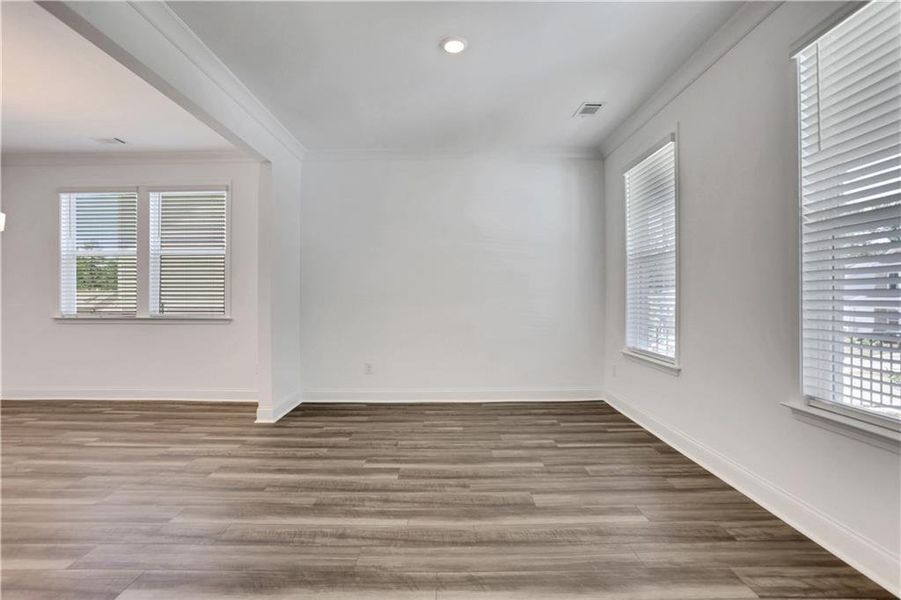 Spacious, unfurnished interior of a new home in Bailey Fence, Dacula (Image 41). Spacious, unfurnished interior of a new home in Bailey Fence, Dacula (Image 41).