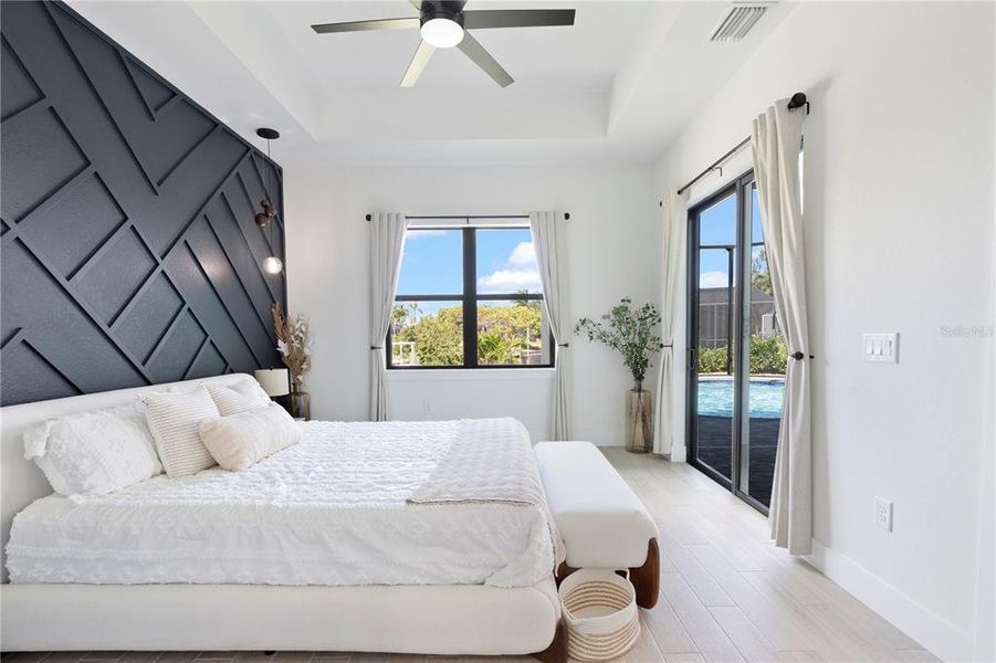 Furnished interior view inside a new home in , Cape Coral (Image 17).
