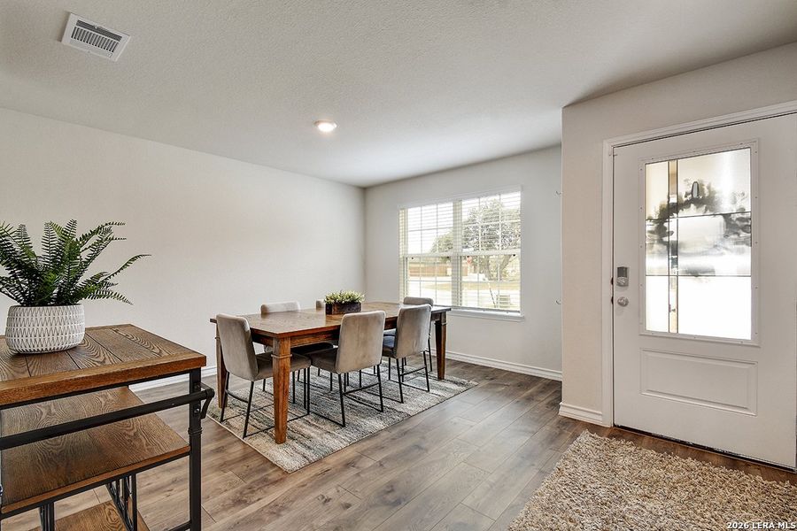 Furnished interior view inside a new home in Langdon, San Antonio (Image 25).