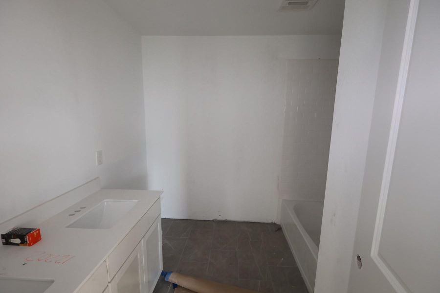 Hall bath - still under construction! Hall bath - still under construction!